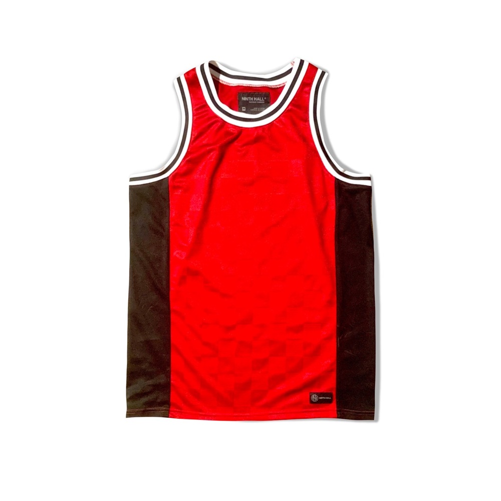 Mens Zumiez Ninth Hall Red/Black Tank